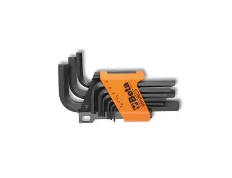 BETA - Komplet kluczy trzpieniowych kątowych sześciokątnych 96N 1,5-10mm 9 sztuk w uchwycie z... - 96N/SC9