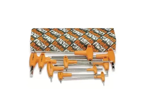 BETA - Komplet kluczy trzpieniowych kątowych sześciokątnych calowych z "rękojeścią 96TAS... - 96T/AS8