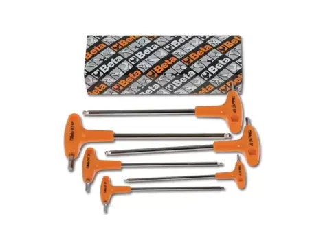 BETA - Komplet kluczy trzpieniowych kątowych sześciokątnych 96TBP 2,5-8mm 6 sztuk w kartonie - 96TBP/S6