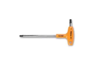 BETA - Klucz trzpieniowy kątowy sześciokątny z rękojeścią 10mm na blistrze - 96TK/10