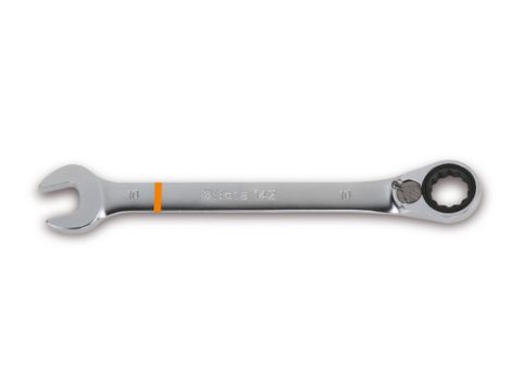 BETA - Klucz płasko-oczkowy z dwukierunkowym mechanizmem zapadkowym 12 mm  - 142MC/12
