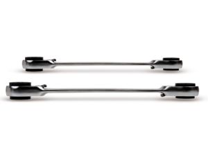 BETA - Zestaw kluczy oczkowych, z zapadka dwukierunkowa, 12-kątny 8-17mm 2szt.  - 192/S2