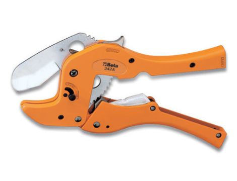 BETA - Nożyce do rur z PCW z mechanizmem zapadkowym 0-50mm - 342A