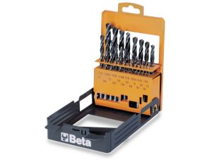 BETA - Zestaw wierteł krętych cylindrycznych (Seria 410AS) w pudełku 1/16''-3/8'' 19szt.  - 410AS/SP21