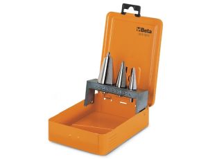 BETA - Zestaw wierteł stożkowych bezstopniowych, HSS (Seria 424) w pudełku 3-30mm 3szt.  - 424/SP3