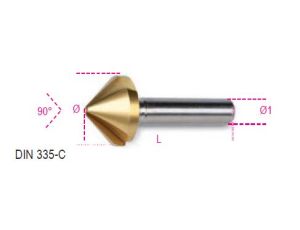 BETA - Pogłębiacz stożkowy HSS + TiN 15mm  - 426T/9