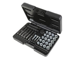 BETA - Zestaw do naprawy uszkodzonych gwintów gniazd świec żarowych w pudełku - 437K/33