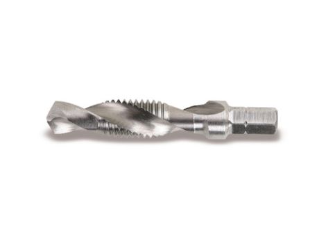 BETA - Końcówka uniwersalna 1/4'' do wiercenie, gwintowania i fazowania, HSS, 3w1 M4  - 438/M4