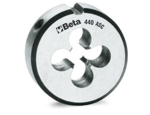 BETA - Narzynka okrągła, gwint calowy UNC, stal chromowa 3/4  - 440ASC/3/4