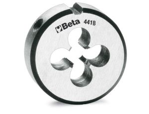 BETA - Narzynka okrągła, gwint metryczny drobnozwojny, stal chromowa MF22x1.5  - 441B/22X1.5