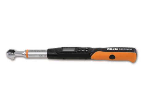 BETA - Klucz dynamometryczny 3/8'' elektroniczny, zapadka dwukierunkowa, dwukierunkowy 12-60Nm ±2%/±3%  - 599DGT/6