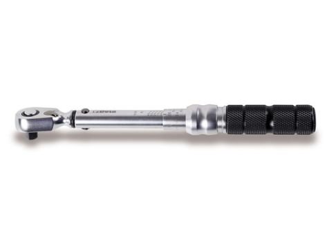 BETA - Klucz dynamometryczny 1/4'' klikowy, zapadka dwukierunkowa, dwukierunkowy 1-5 Nm ±6%  - 605E/5