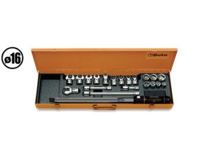 BETA - Zestaw 1/2'' Wkrętak dynamometryczny 668N/30 z akcesoriami w pudełku  - 671N/C30