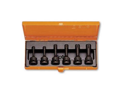 BETA - Zestaw nasadek udarowych trzpieniowych TORX® 1/2'' T30-T60 6szt.  - 720TX/C6