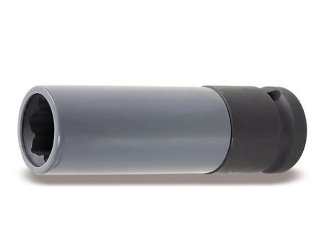BETA - Nasadka udarowa 1/2'' z polimerową nakładką do śrub kół samochodów Mercedes 17mm  - 720MRC