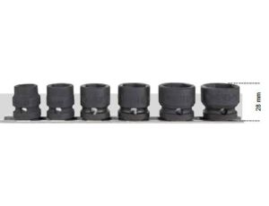 BETA - Komplet nasadek udarowych sześciokątnych 1/2'' krótkich (Seria 720S) 13-24mm 6szt.  - 720S/SB6