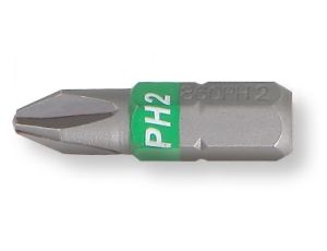 BETA - Końcówka wkrętakowa 1/4'' krzyżowa Phillips® z kolorowym oznaczeniem PH3  - 860PH/3