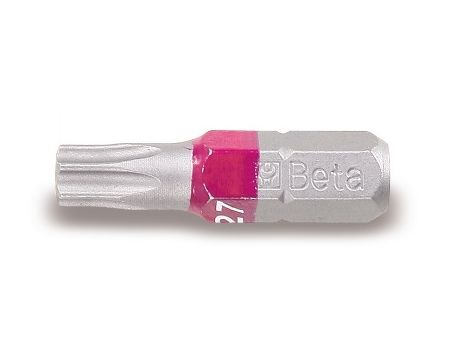 BETA - Końcówka wkrętakowa 1/4'' TORX® Tamper Resistant z kolorowym oznaczeniem T25  - 860RTX/25