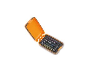 BETA - Zestaw 30-stu różnych końcówek wkrętakowych z uchwytem magnetycznym w pudełku  - 860MIX/A31
