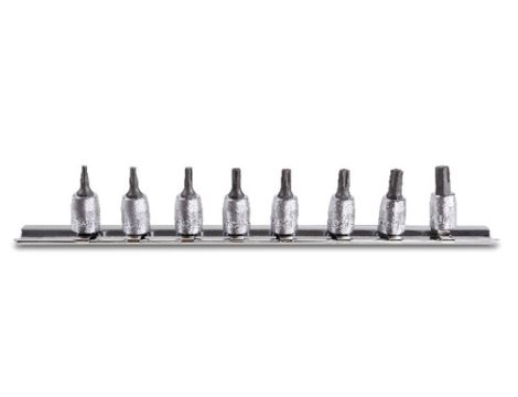BETA - Zestaw nasadek trzpieniowych 1/4'' z końcówką TORX® T9-T40 8szt.  - 900TX/SB8