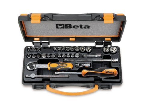 BETA - Zestaw 24-ech nasadek 1/4'' z akcesoriami w pudełku 30szt.  - 900/C24