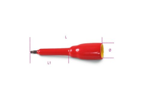 BETA - Nasadka 3/8'' z końcówką TORX T27 w izolacji do 1000V - 910MQ/TX27