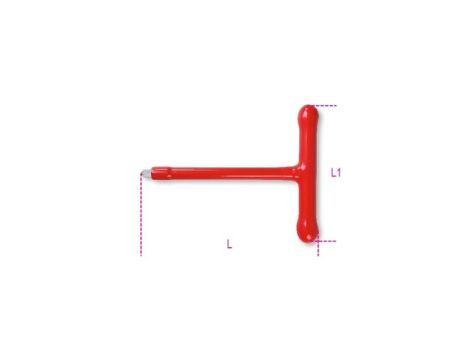 BETA - Pokrętło typu T 3/8'’ w izolacji do 1000V - 910MQ/T