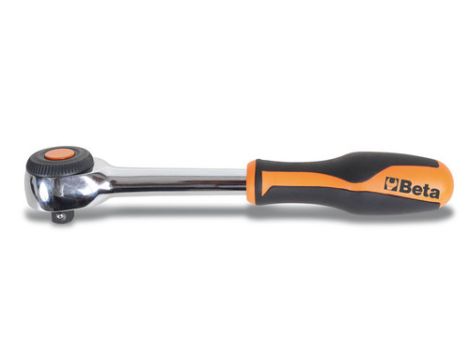 BETA - Pokrętło 3/8'' z dwukierunkowym mechanizmem zapadkowym 52 zęby, rękojeść obrotowa 222mm  - 910/58