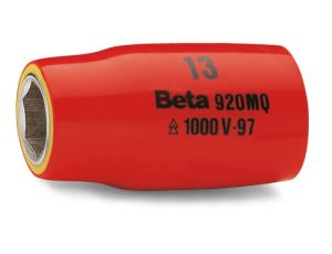 BETA - Nasadka sześciokątna z gniazdem 1/2'' w izolacji do 1000V 30mm EN 60901 - 920MQ/A30