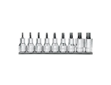 BETA - Zestaw nasadek trzpieniowych TORX® 1/2'' T20-T60 9szt.  - 920TX/SB9
