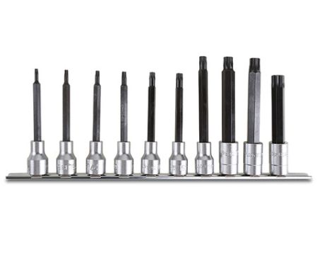 BETA - Zestaw nasadek trzpieniowych TORX® 1/2'' długich T20-T70 10szt.  - 920TX/LSB10