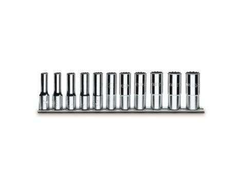 BETA - Zestaw nasadek sześciokątnych 1/2'' długich 10-22mm 11szt.  - 920AL/SB11