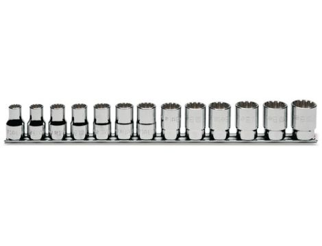 BETA - Komplet nasadek 1/2'' o profilu uniwersalnym 13 szt.  - 920U/SB13