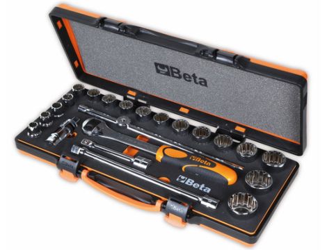 BETA - Zestaw 17 nasadek Gear Lock z 5 akcesoriami w piankowym wkładzie profilowanym - 920U/C17M