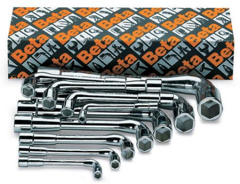 BETA - Zestaw kluczy nasadowych kątowych dwustronnych, wzmocnionych 6-32mm 25szt.  - 933/S25