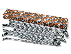 BETA - Komplet kluczy nasadowych przegubowych 7-19mm 10szt. - 952/S10
