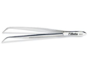 BETA - Pęseta odgięta punktowa 130mm  - 991