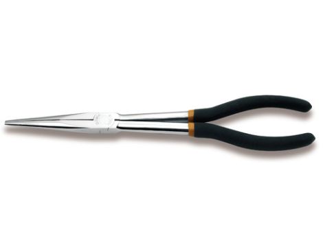 BETA - Szczypce półokrągłe długie, rękojeść z dwóch warstw PCW 280mm  - 1009L/A
