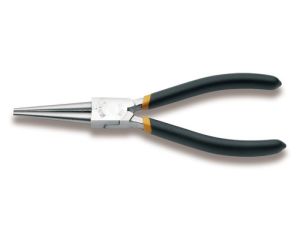 BETA - Szczypce okrągłe proste, rękojeść z dwóch warstw PCW 160mm  - 1010/160