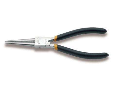 BETA - Szczypce okrągłe proste, rękojeść z dwóch warstw PCW 160mm  - 1010/160