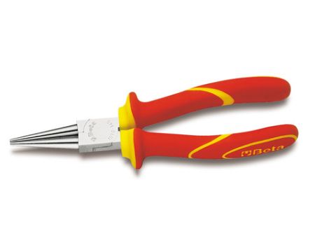 BETA - Szczypce okrągłe proste izolowane 160mm  - 1010MQ/160