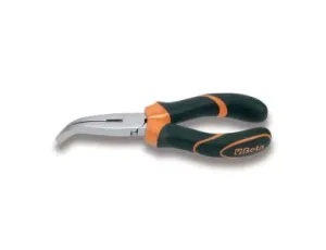 BETA - Szczypce płaskie odgięte o 45 stopni rękojeści z kompozytu dwumateriałowego 160mm - 1164BM/160