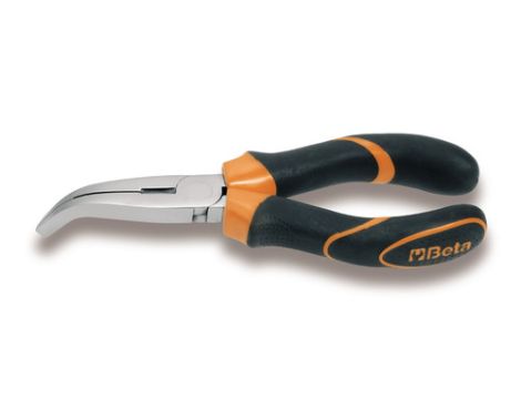 BETA - Szczypce płaskie odgięte o 45º BM, rękojeść kompozytowa 160mm  - 1164BMK/160