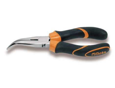 BETA - Szczypce półokrągłe odgięte o 45º BM, rękojeść kompozytowa 160mm  - 1168BMK/160