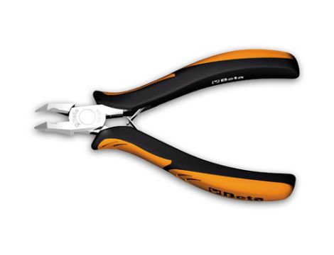 BETA - Szczypce tnące ukośne dla elektroników BM, rękojeść kompozytowa 130mm  - 1191BM