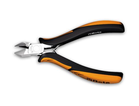 BETA - Szczypce tnące ukośne dla elektroników BM, rękojeść kompozytowa 130mm  - 1191BM/L