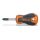 BETA - Wkrętak krzyżowy krótki Evox chromowany z czernioną końcówką PH2x6x30mm  - 1202EN/PH2X30