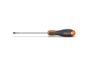BETA - Wkrętak płaski wąski Evox chromowany z czernioną końcówką 6,5x150mm  - 1204E/6.5X150