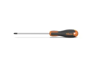 BETA - Wkrętak evox profil pozidriv-supadriv chromowany końcówka czerniona na blistrze - 1209EK/PZ3