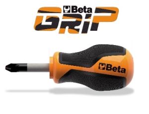 BETA - Wkrętak krzyżowy Phillips® krótki BetaGRIP PH1 4,5x30mm  - 1262NK/1X30